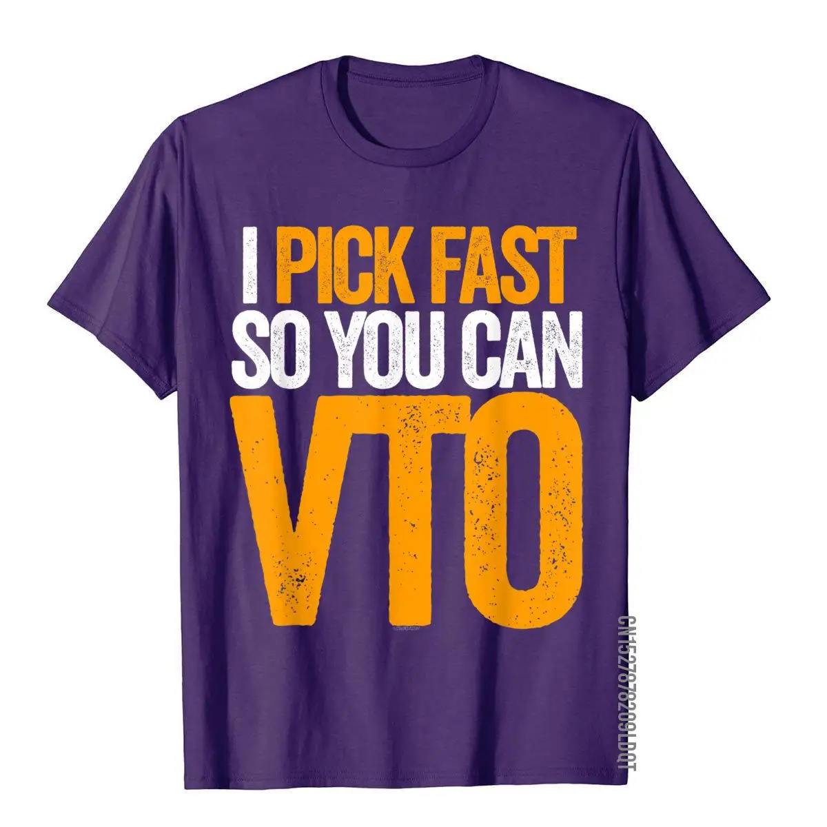 I Pick Fast So You Can VTO T Shirt for Pickers__B8089purple