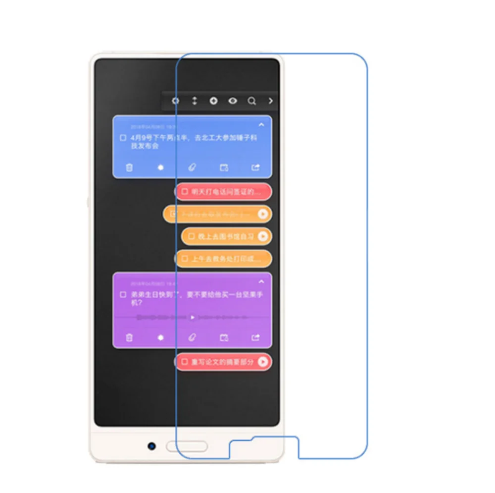 

10pcs/lot Wholesale LCD Clear Cellular Mobile Phone Screen Glossy Film Protector Protective Films For Smartisan Nut3 Nut 3 Funda