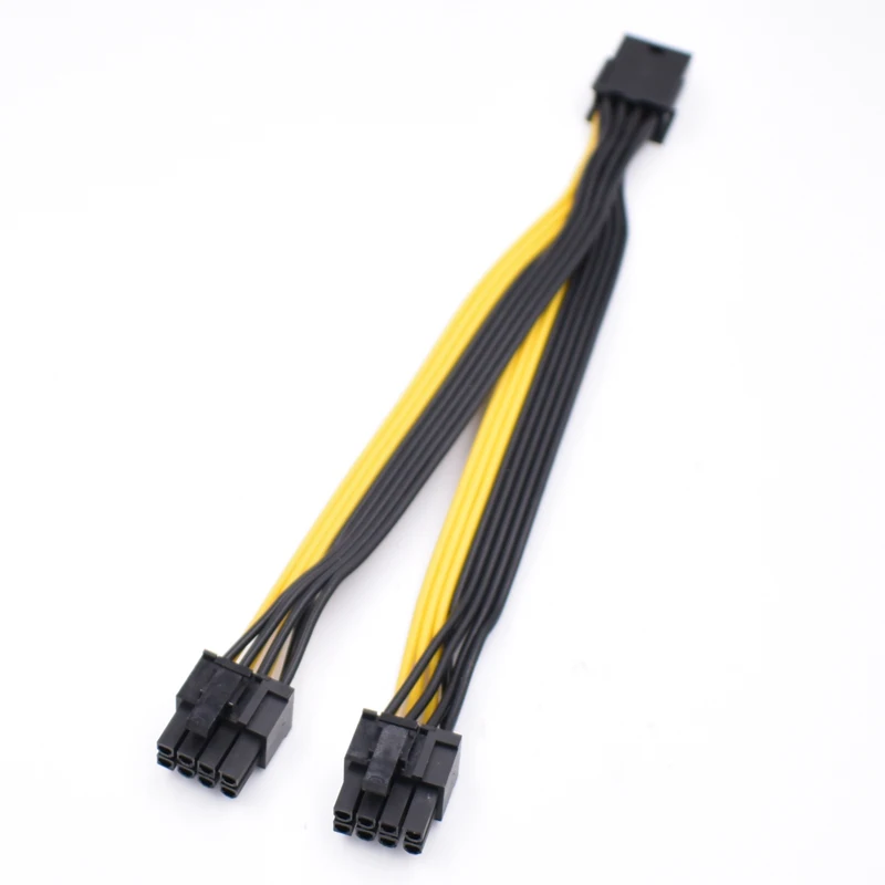 10 шт./лот 18AWG PCI Express графическая видеокарта GPU 8 контактный разъем Dual 8Pin (6 + 2) Pin типа