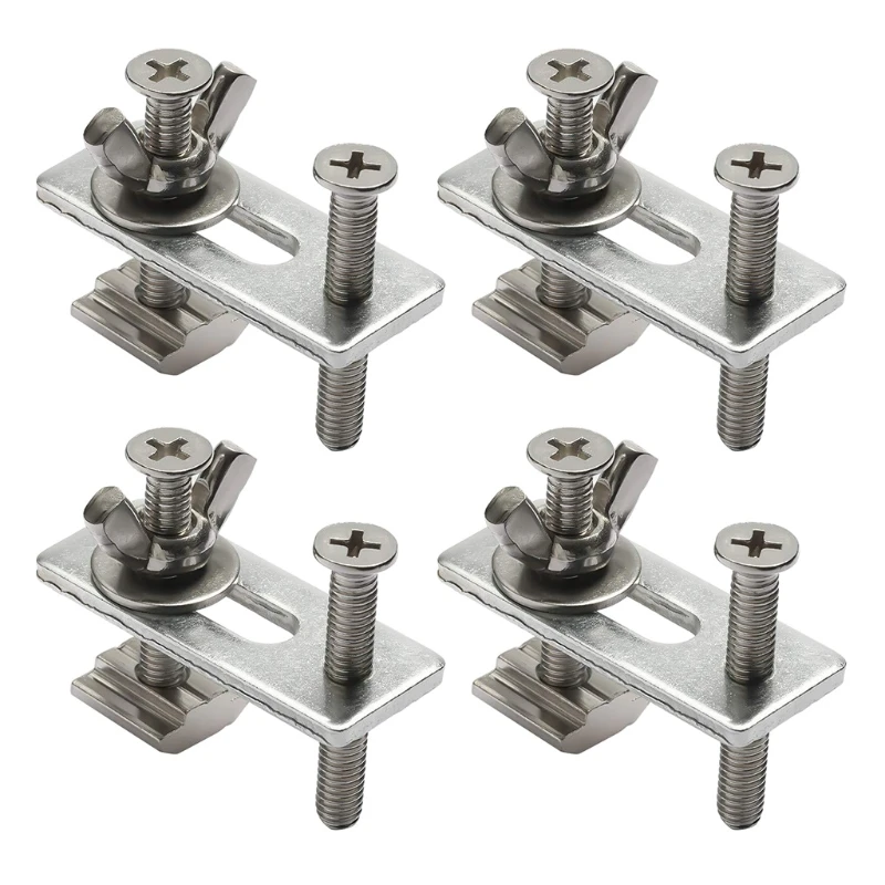 4 Pcs M6 T-Ʈ Ȧ ٿ Ŭ ŰƮ 3018 ø   ȣȯǴ ̺     ÷Ʈ