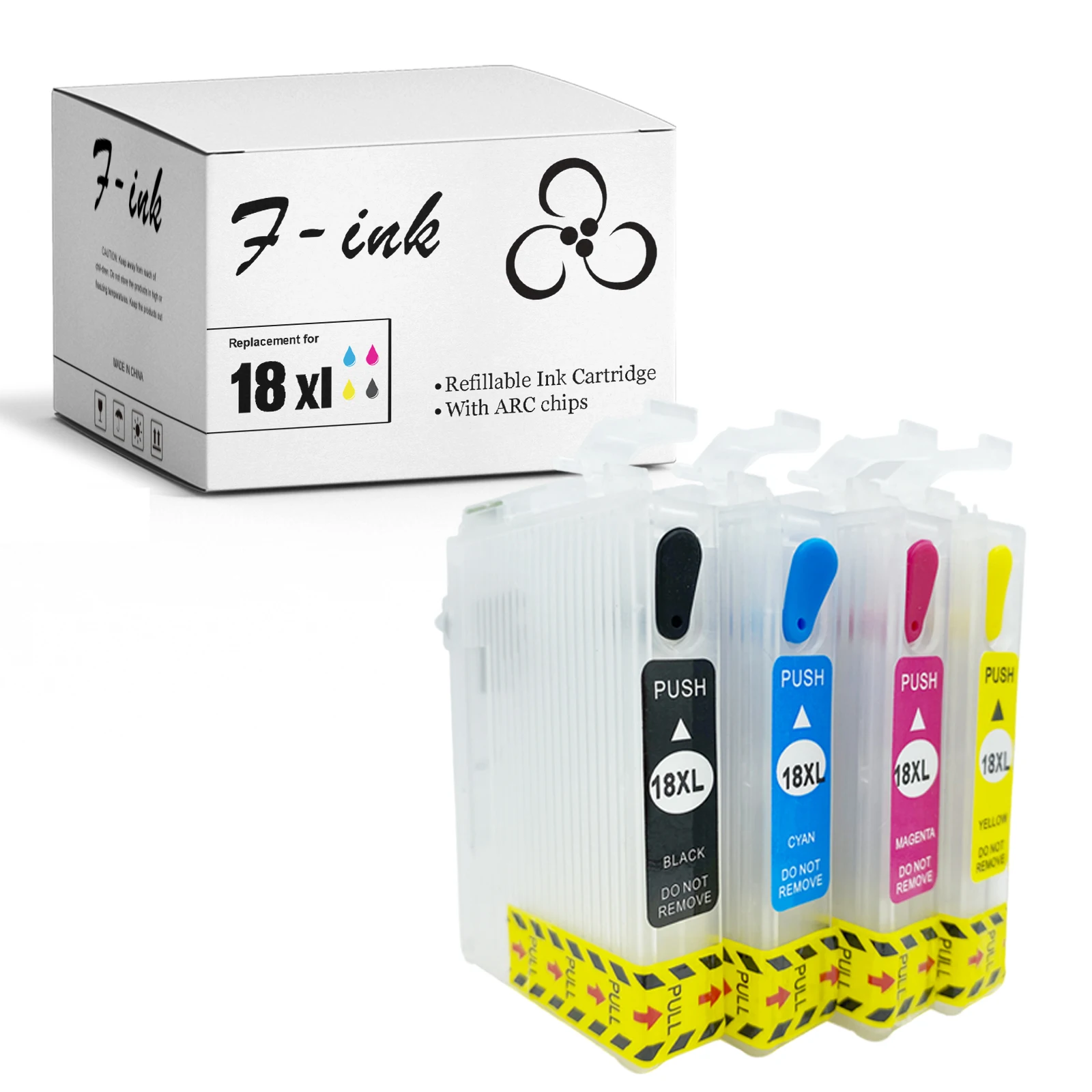 T1816 18XL Empty Refillable Ink For Epson XP 412 XP 315 XP 312 XP 212