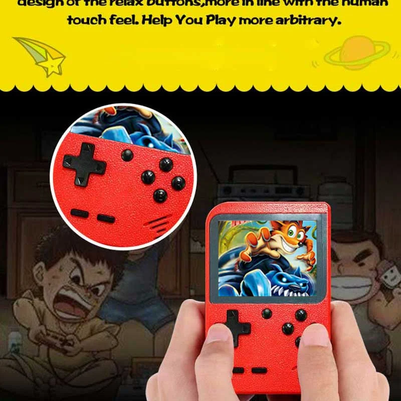 2020 Built-in 400 Classic Games for Boy Child Nostalgic Player Video Game Console 8 Bit Retro Mini Pocket Handheld Game Player