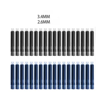 High quality Fountain Pen ink refills 25PC diameter 2.6mm 3.4mm standards international Stationery Office supplies INK PEN 1