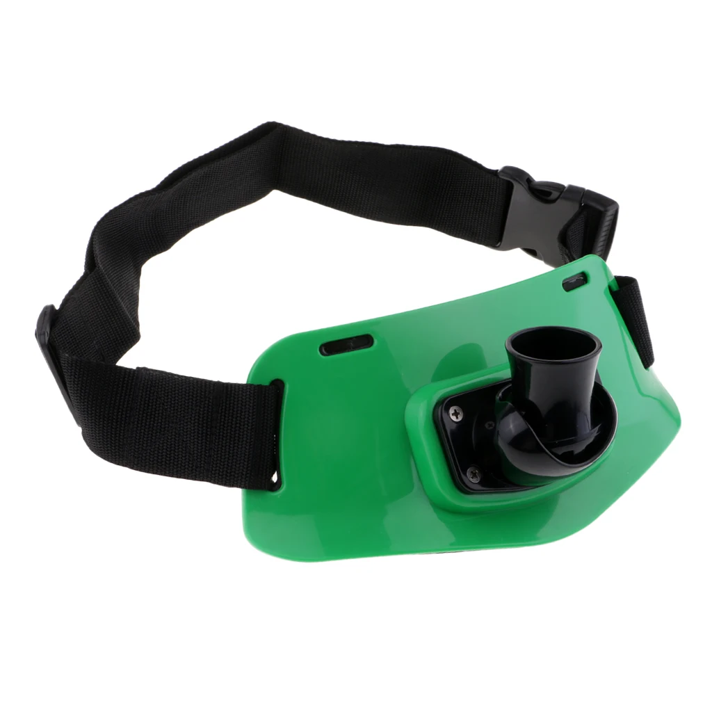 Padded Fishing Fighting Belt, 360° Adjustable Waist Rod Holder Belt, Boat Fishing Equipment