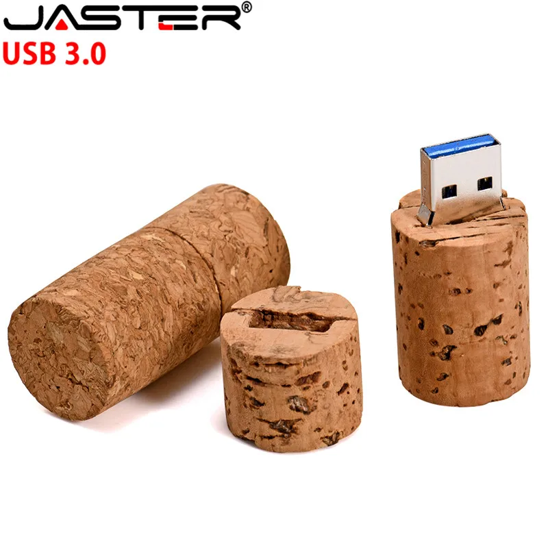 JASTER(10 шт. бесплатный логотип) Деревянный USB 3,0 пробковое дерево usb флэш-накопитель Флешка 4 ГБ 8 ГБ 16 ГБ 32 ГБ 64 Гб карта памяти