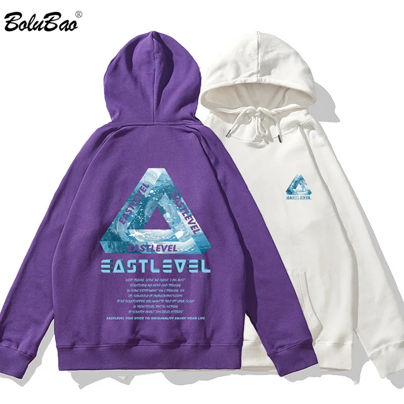 

BOLUBAO Autumn New Men's Fashion Hoodies Original High Street Printing Cotton Men Hoodies Casual Hooded Top Male