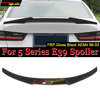 

Fit For BMW E39 Rear Spoiler Wing M4 Style Gloss Black 5-Series 520i 323i 525i 528i 530i Rear Trunk Car Spoiler Wing Lid 1996-03