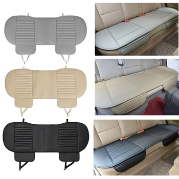 

New Universal Car Dustproof and Waterproof PU Leather Breathable Bamboo Charcoal Automobile Back Seat Cushion Auto Accessories