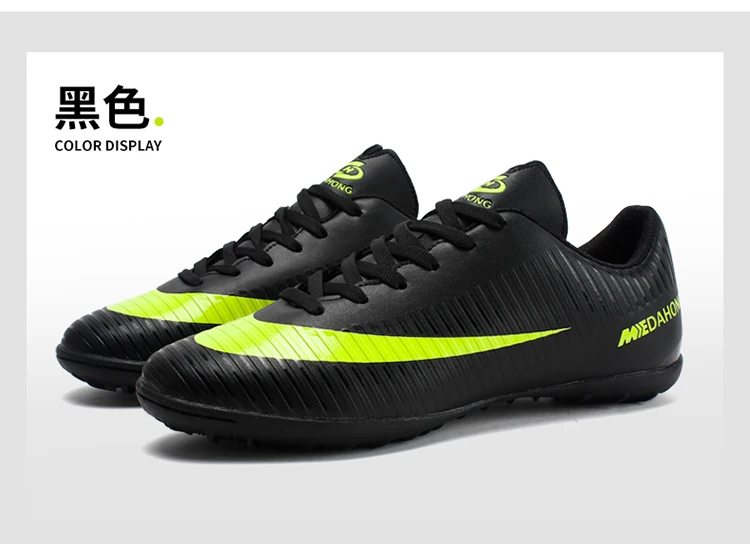 Дизайнерская детская обувь для мальчиков-подростков, Zoom Phantom Venom Pro TF Superfly 7 Elite Orange Cleat CR7, футбольная обувь для детей
