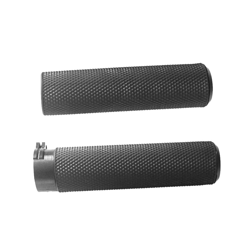 2pcs Black 1'' Motorbike Antiskid Handlebar Grips Fit  Glide 883 1200 X 48