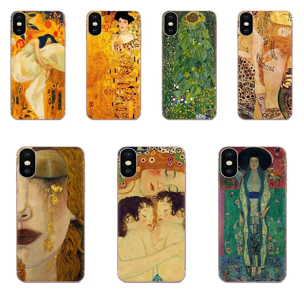 Gustav Klimt Мягкий ТПУ нескользящий для Xiaomi Mi3 Mi4 Mi4C Mi4i Mi5 Mi 5S 5X 6 6X 8 SE Pro Lite A1 Max Mix 2 Note 3 4 |
