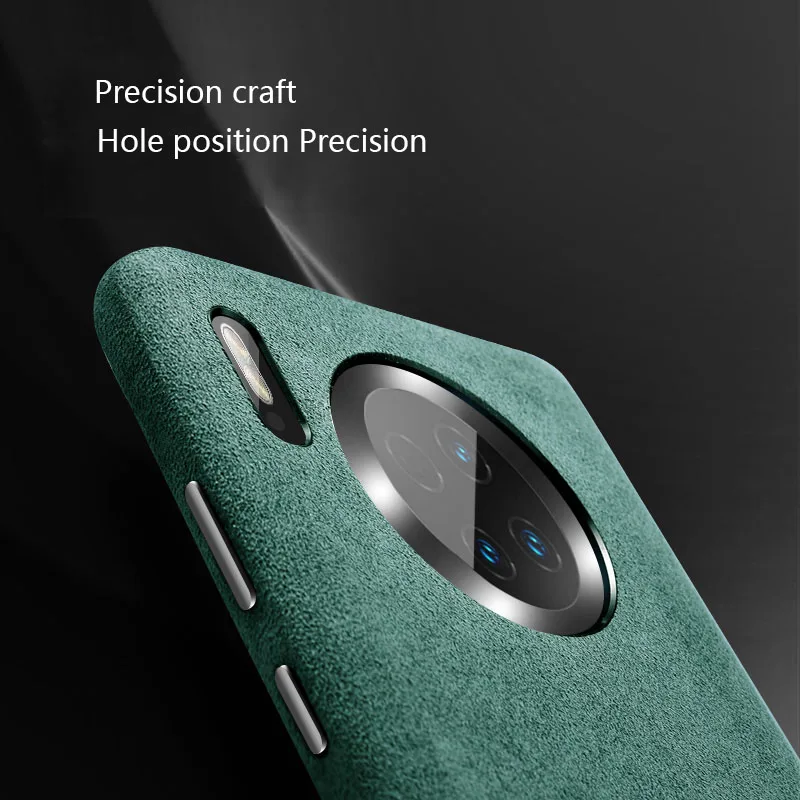 Роскошный Водонепроницаемый фланелевый чехол для телефона huawei mate 30, черный, зеленый, задняя крышка, анти-осенний чехол, чехол для телефона huawei mate 30 Pro