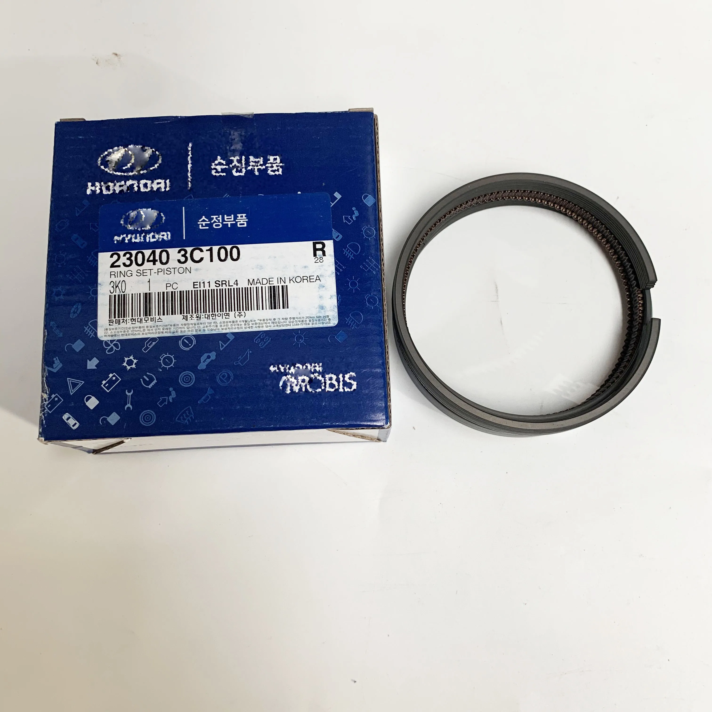 Подлинная Новинка для HYUNDAI SONATA 2005-2010 комплект колец Veracruz Azera-PISTON STD OEM 230403C100 23040-3C100 |