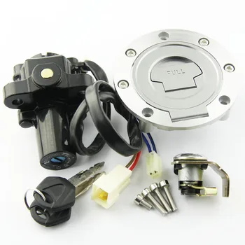 

Ignition Switch Fuel Gas Cap Seat Lock Key Kit For Yamaha MT01 MT-01 YZF R1 YZF R6