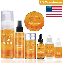 

Wodemate Wig Glue Waterproof Lace Glue Invisible Bonding Glue For Toupee+Adhesive Removers+Wax Stick+Edge Control Wholesale