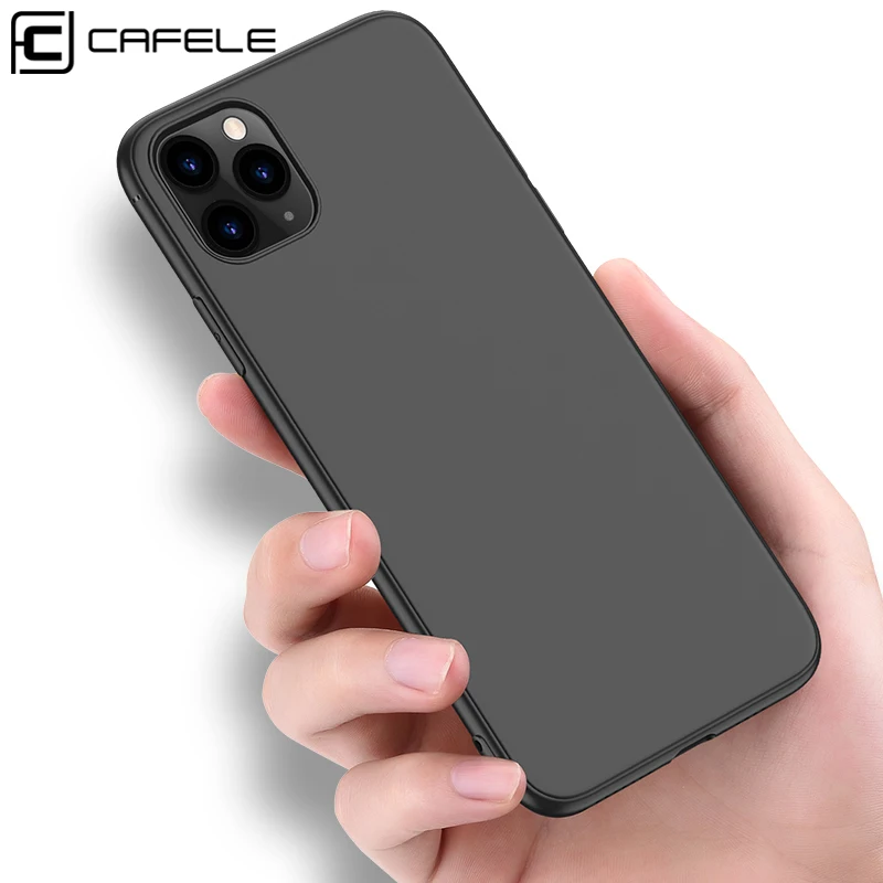 Cafele Мягкий чехол из ТПУ для iPhone 11 Pro MAX телефона Ультратонкий матовый чехлы pro max