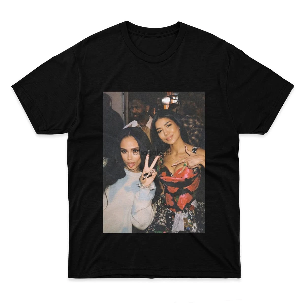 Мужская Женская футболка Jhene рубашка Aiko X Tee K E H L A N I Cotton одежда большой костюм Шон