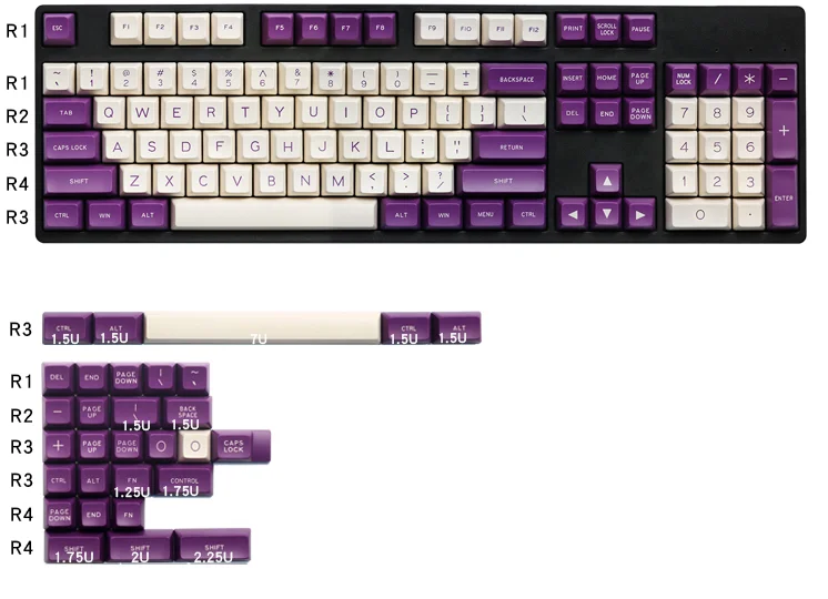 MAXKEY keycaps SA Double shot ABS keycap 134 клавиш для механической клавиатуры hhkb filco|Клавиатуры| |
