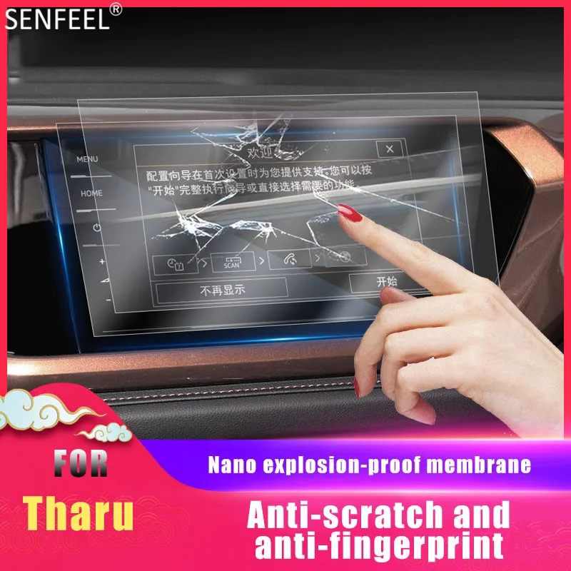 

For Volkswagen VW Tharu 2019 2020 Car Protective Film Driving Dashboard HD Flexible Screen Protector Nano Film Accessories