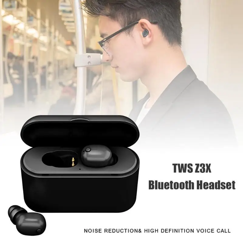 Z3X TWS Wireless Bluetooth 5 0 In ear Earbuds Handsfree Ture Wireless TWS Earphones with Charging Case BT5 0 Mini Sport Headset