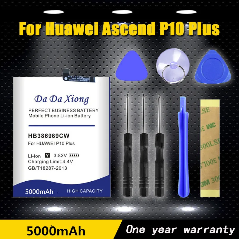 Сменный аккумулятор DaDaXiong 5000 мАч HB386589CW HB386589ECW для телефона Huawei P10 plus VKY AL00 Honor 8X Play