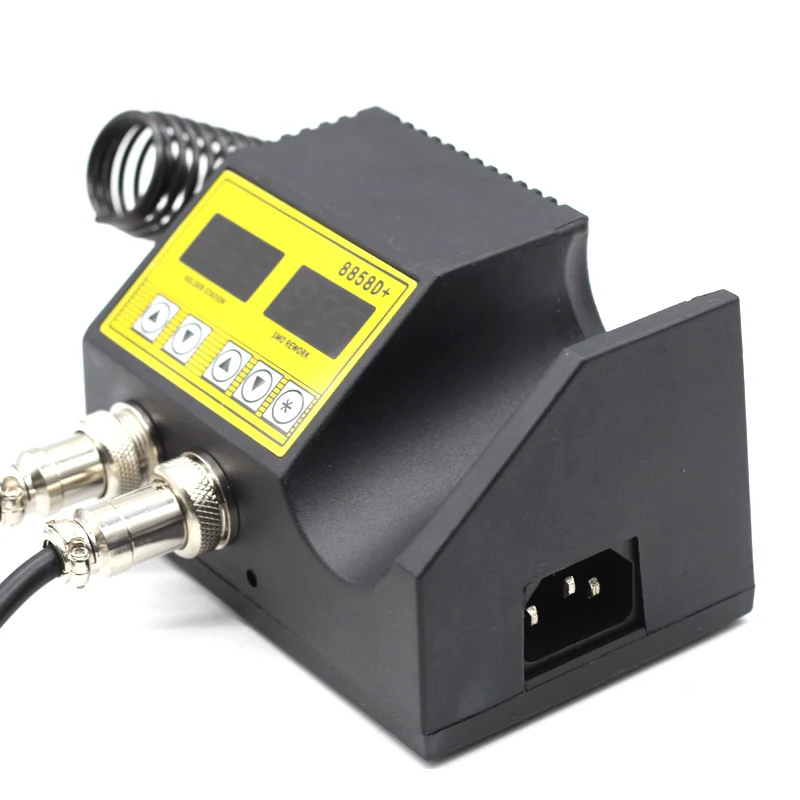 Yarboly 8858D двойная цифровая паяльная станция 2 в 1 SMD горячего воздуха устройство для