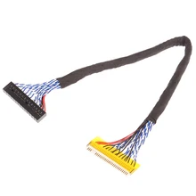 Novo cabo lvds FIX-30P-S8 fix 30 pinos s8 único 8bit 1ch 8bit led display lcd painel lcd tela cabo linha