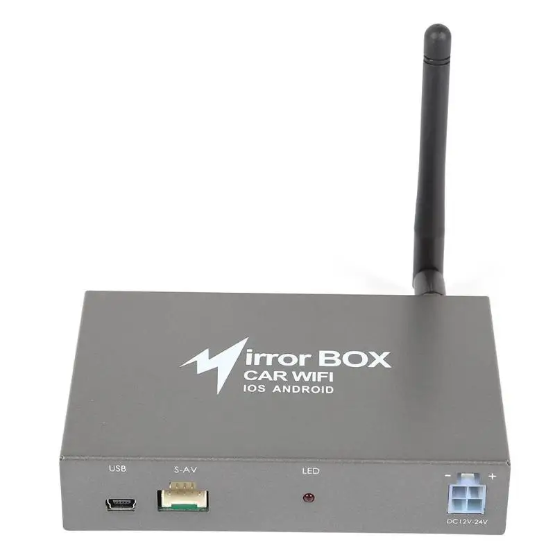 Автомобильный WiFi Mirror Link Box аудио видео экран Mirroring Dongle для iOS Android серфинга