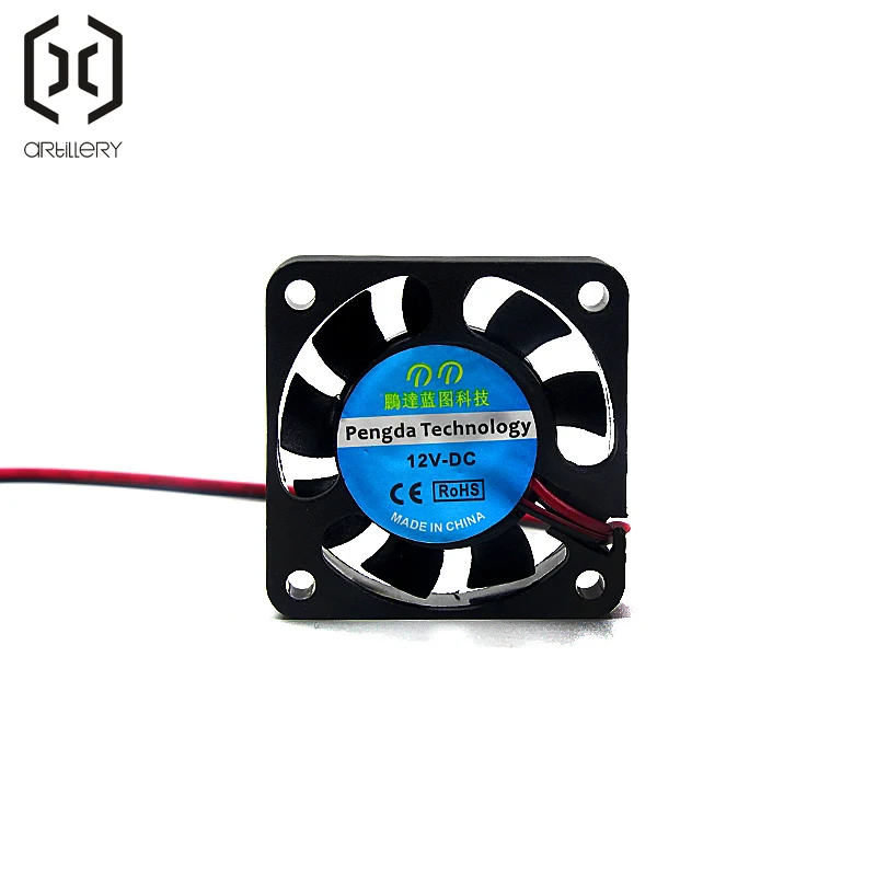 DC 12V 2Pin мини вентилятор охлаждения 50 мм 50x50x12 мм маленький вытяжной вентилятор для 3D-принтера