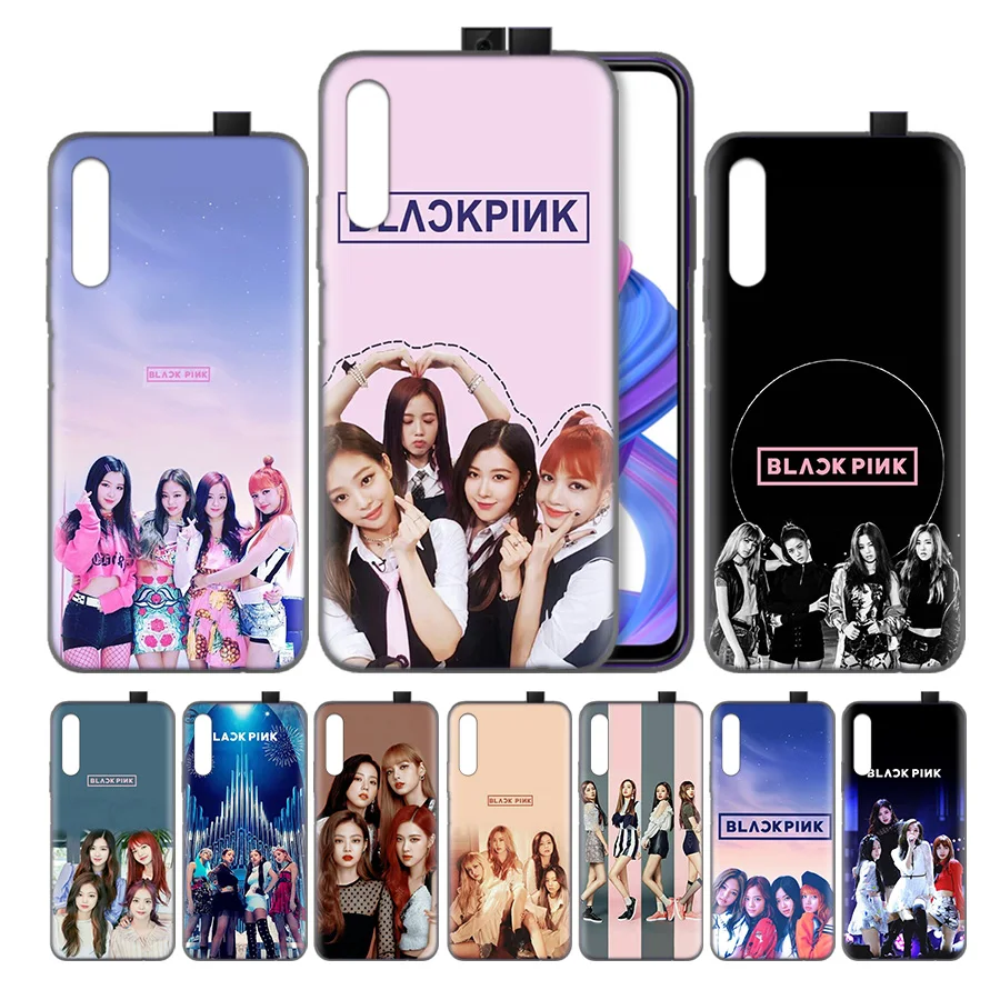 

Silicone Case Cover for Huawei Honor 8X 8C 8A 8S 9X 10 20 20i V20 Play Y5 Y7 Y9 Lite Pro Prime 2019 Nova 4e JENNIE BLACKPINK Kpo