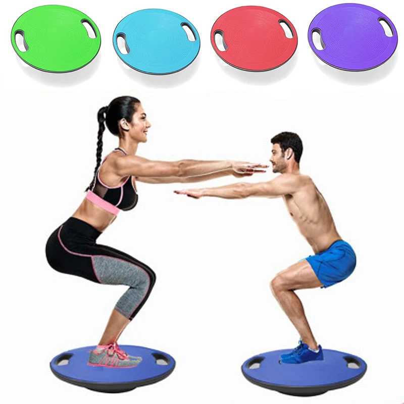 KANGHAN 36cm Balance Board 360 Degree Rotation Massage Disc Round Plates Balance Pad Gym Waist Twisting Boards Exerciser Load Bearing
