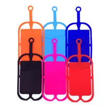 JINHF 1 шт. красочный силиконовый шнурок аксессуары для телефонов чехлы для телефонов держатель слинг ожерелье для iPhone 6/7