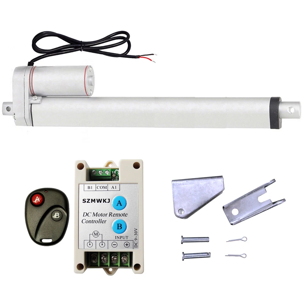 Многофункциональный DC 12V 350 мм/14 &quotдюймовый ход 1500N/330 фунт Максимальная нагрузка