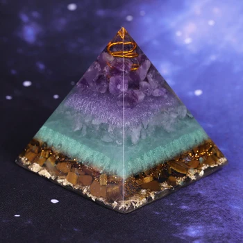 Healing Crystal Pyramid Orgone 4 to 10 cm Sadoun.com