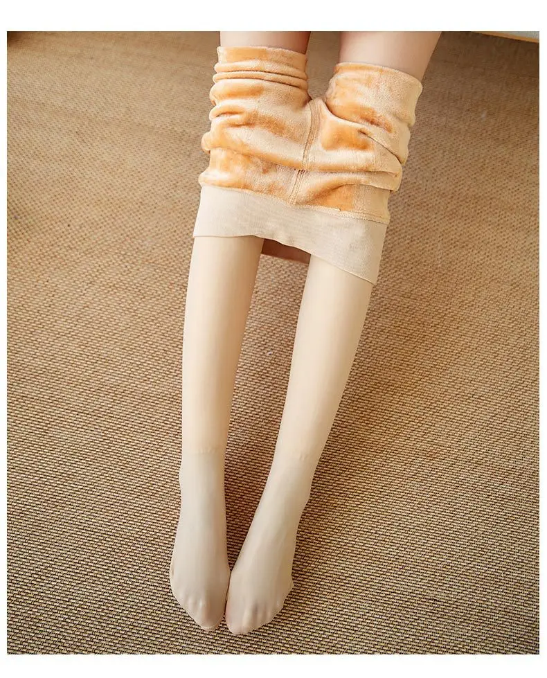 150g-500g Winter High Quality Tights High Elastic Velvet Sexy Keep Warm Pantyhose Warm Thick Pantyhose for Girls Stockings 134