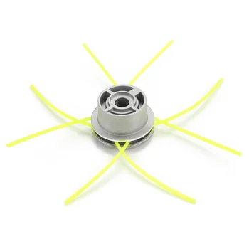 

Aluminum Alloy Grass Trimmer Head Garden Lawn Mower Accessories with 4 Mowing Lines