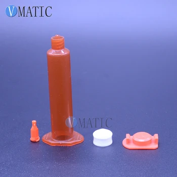 

Free Shipping US Typle Dispensing UV Syringe Barrel/ Industrial Syringe 10cc Amber Syringe Barrel