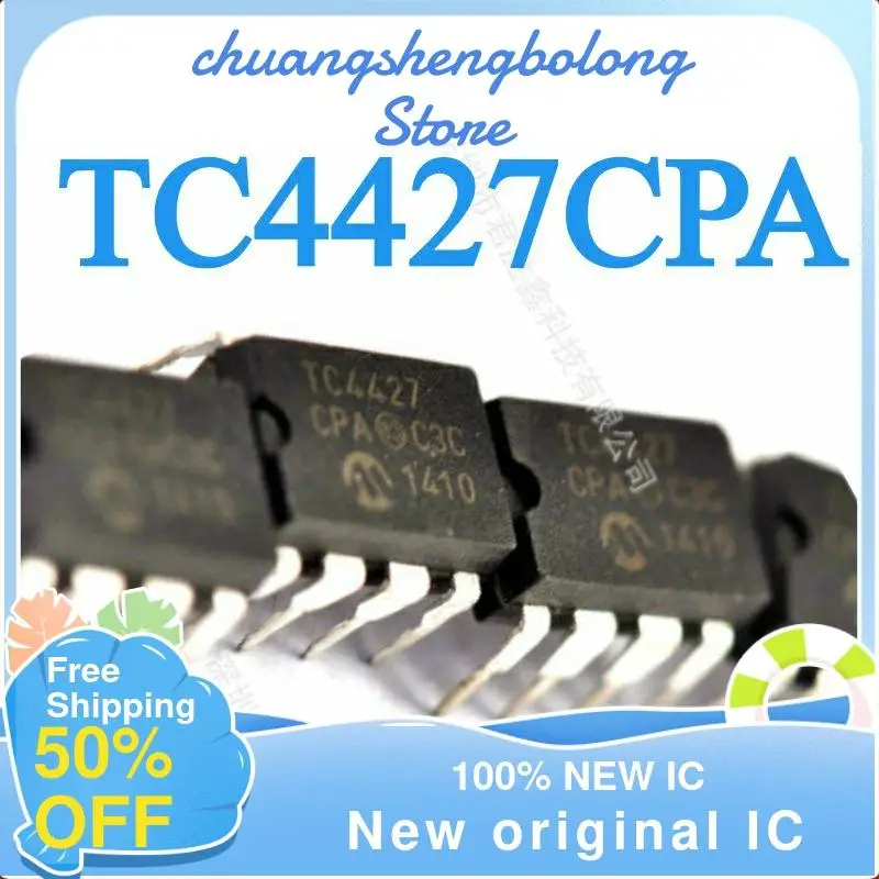 

10PCS TC4427 TC4427CPA DIP-8 New original IC
