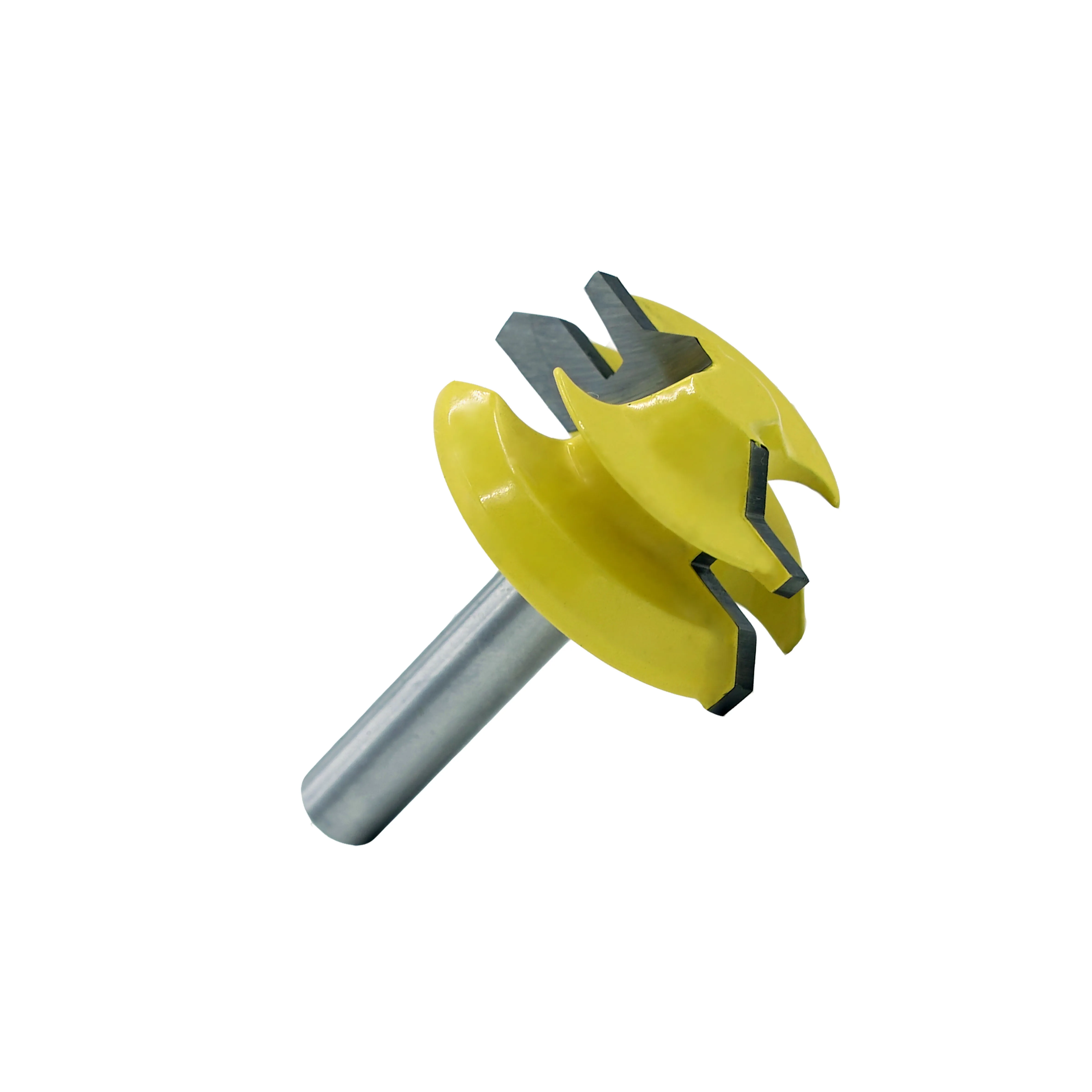 1PC 1/4"shank 8mm Shank Lock Miter Router Bit Anti-kickback 45 Degree 3/4 Inch Stock Tenon Cutter for Woodworking Tools