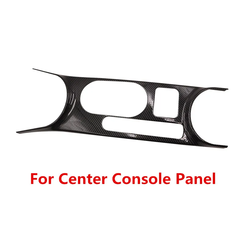 For Center Console Углеродное волокно печатная Автомобильная центральная консоль для салона шестерни Панель AC Окно управления Литье отделка для Volkswagen Beetle 2013 - Название цвета: For Center Console