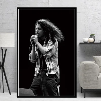 Vocal and Guitarist Chris Cornell Pictures Printed on Canvas 3