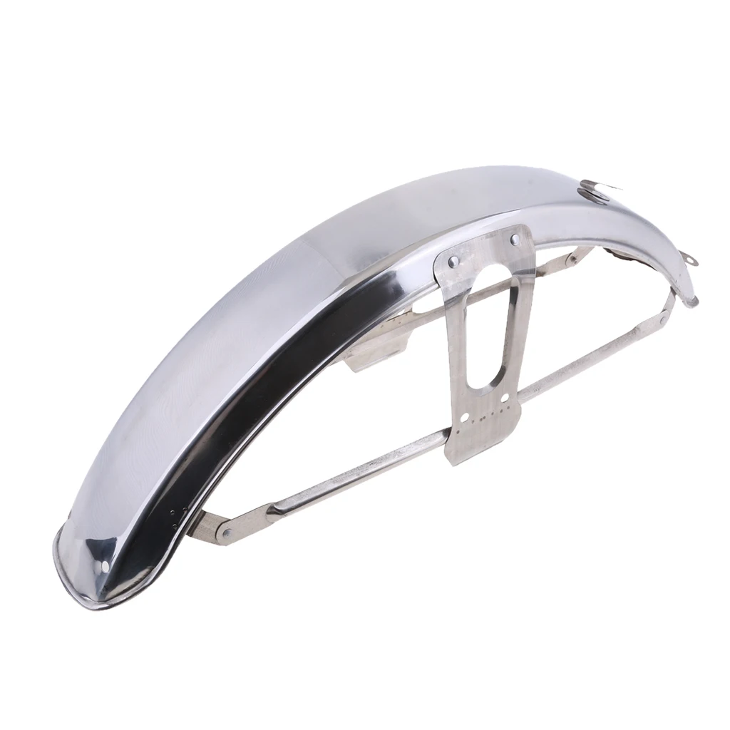 

Chrome Plating Metal Front Mud Sand Fender Motorcycle Splash Guard for JH70