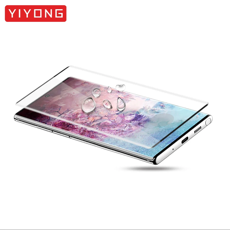 Note 8, 9, 10, 10+ Полное покрытие, стекло YIYONG, закаленное стекло для samsung Galaxy Note 10 Plus, 9, 8, Защита экрана для Galaxy Note 10, 9