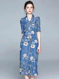 TESSCARA Women Spring & Autumn Elegant Vintage Print Blouse Shirt Female Designer Top Office Party Chemise Womens Tops Blouses
