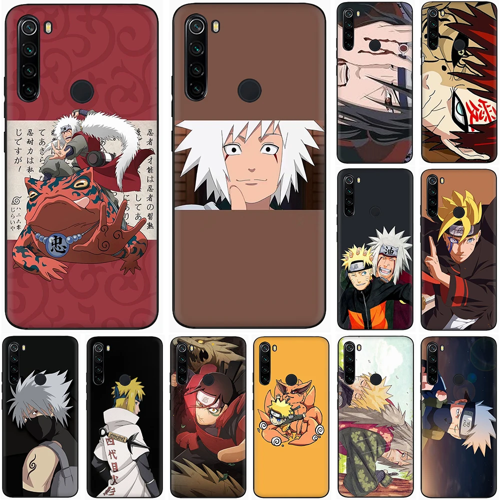 Japan Anime Naruto Silicone phone Case for Xiaomi Redmi