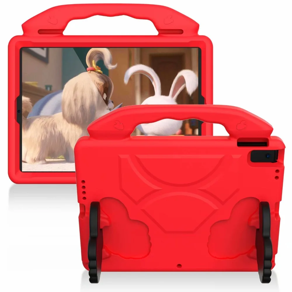Чехол для детей, для ipad 10,2, 7,, детский чехол для планшета, безопасный, EVA, с ручкой, чехол-подставка для ipad, 10,2 дюймов, защитный чехол+ ручка