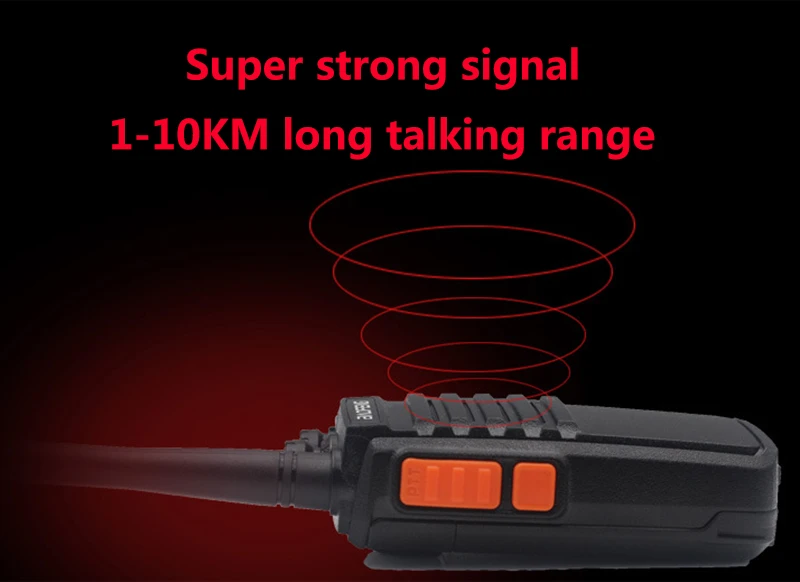 Портативная рация обновленная BF-888S baofeng 8 Вт 6800 мАч с 400-470 МГц UHF радио Comunicador CB радио двухстороннее радио ham hf трансивер