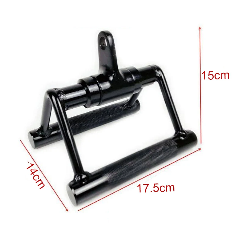 Gym Lat Pull Down Rope Pully Cable Machine Attachment Triceps Fitness T-Bar Handle Grip Equipment Home Rowing Weight Workout gym accessories fitness workout handle fitness cable pulley fitness pulley cable fitness pulley gym workout rope weightlifting grip