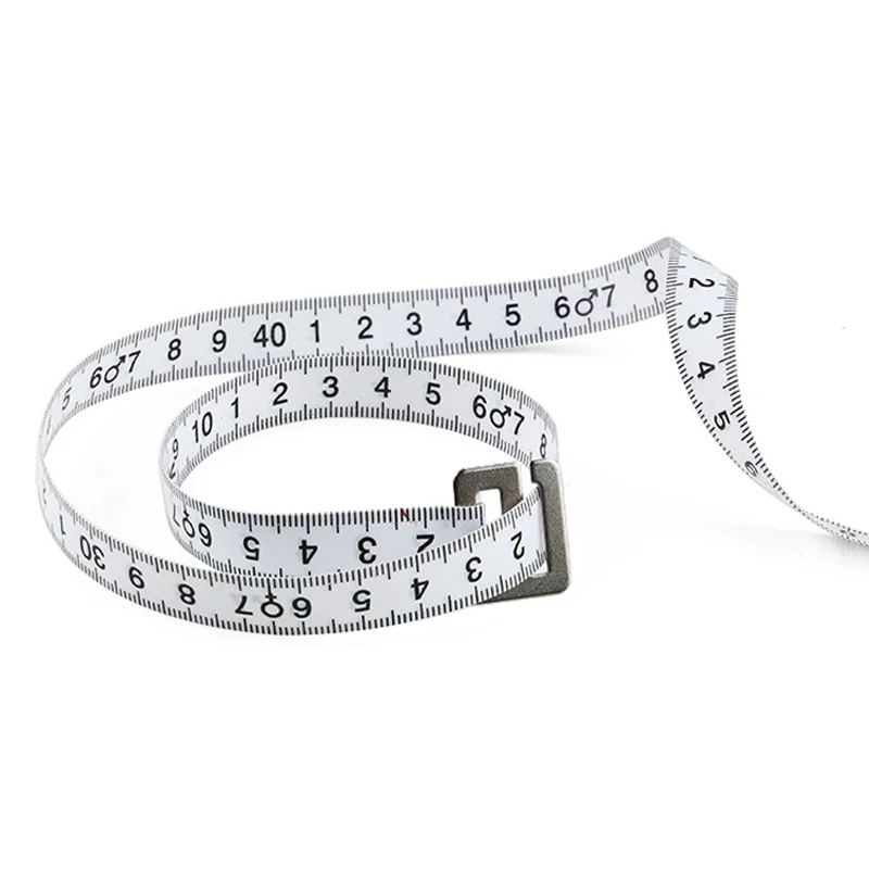 Junejour BMI тела Выдвижной Рулетка и калькулятор для диеты потеря веса белый 72,5*23 мм 1 шт