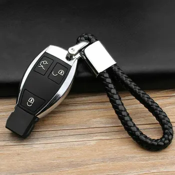 

Key Chain Keychain Car Emblem Key Rings For Mercedes Benz W205 W212 W124 W204 AMG W203 W210 W211 W176 W166 ML63 E200 E180 A180